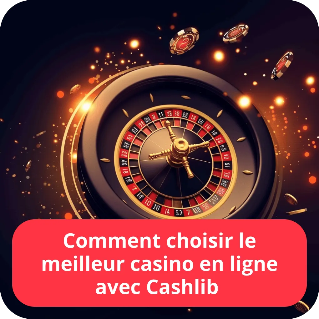 Comment choisir le meilleur casino en ligne avec Cashlib 